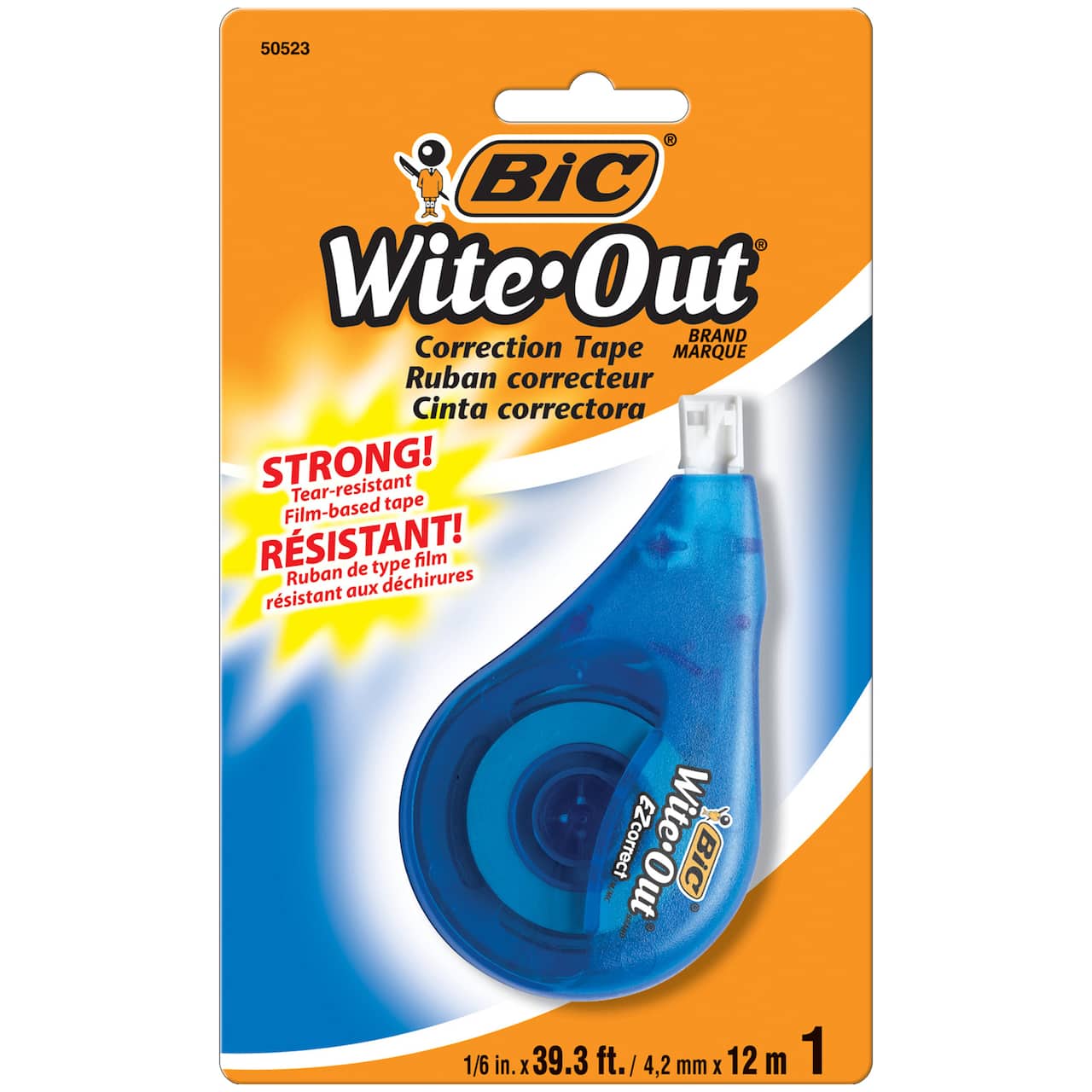 BIC® Wite-Out® EZ Correct® Correction Tape, Single, 6ct.